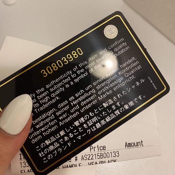 NEW 20K Chanel Mini Coco Handle Flap Black Caviar - Picture 9 of 10